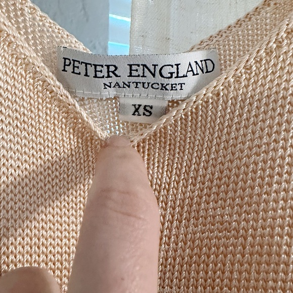 Peter England Tan Knit Top - Picture 2 of 3